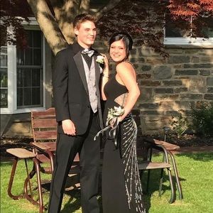 Black prom dress